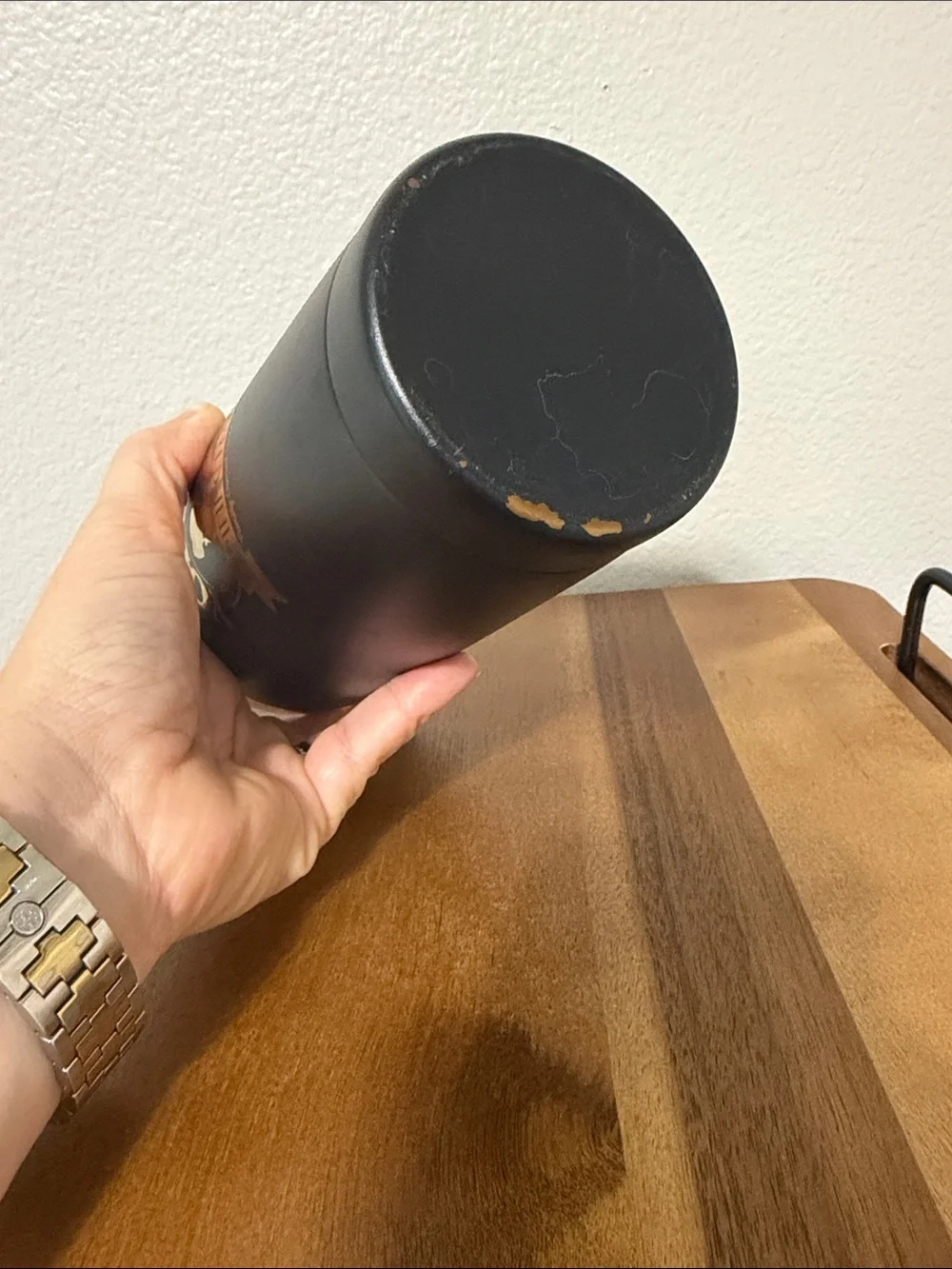 Yoder’s Souvenir Black & Gold Travel Coffee Mug